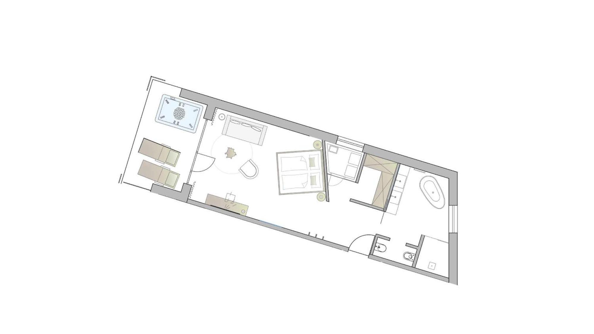 Oliven- & Genusshotel Hirzer Schenna Ruang foto